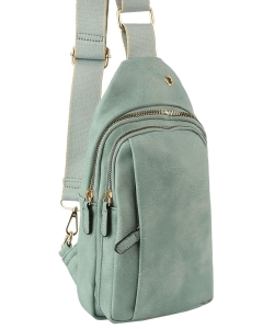 Fashion Strap Sling Bag Backpack JYM-0433 DENIM BLUE